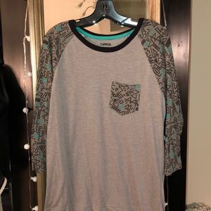 Carbon 3/4 long sleeve